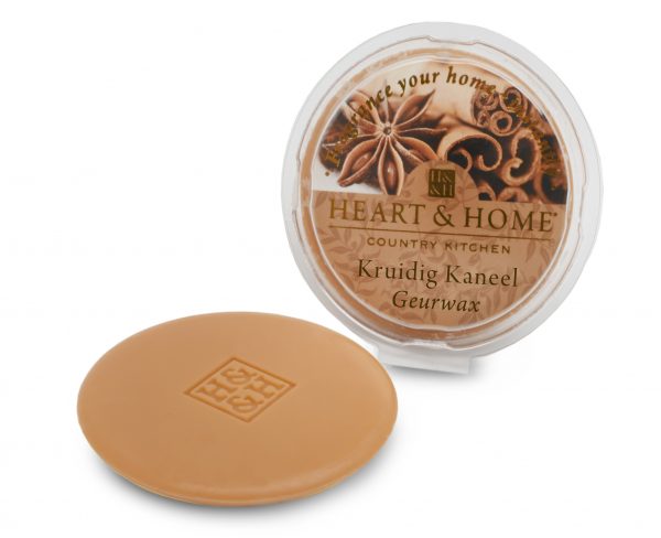 Heart & Home - Geurwax - Kruidig kaneel