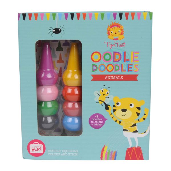 Tiger Tribe - oodle doodles - animals