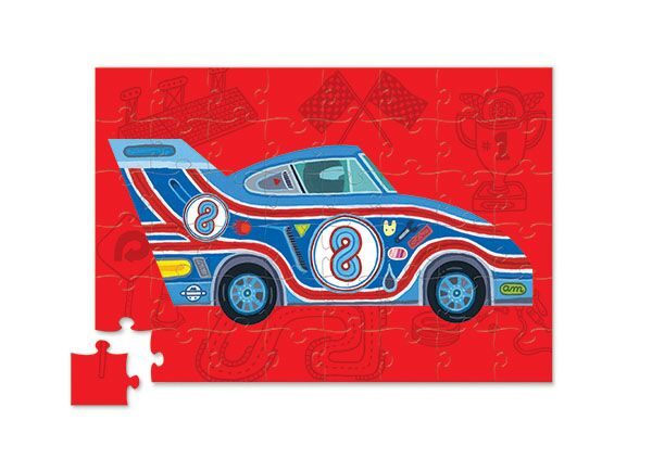 Crocodile Creek - puzzel racewagen 48 pcs - Afbeelding 2