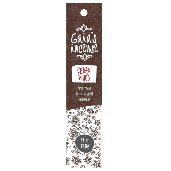 Gaia's Incense - Wierook - Cedar wood