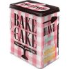 nostalgic art voorraadblik bake a cake achterkant