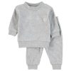 Feetje wafelpyjama grijs