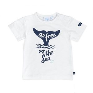 Feetje shortsleeve wit ocean life