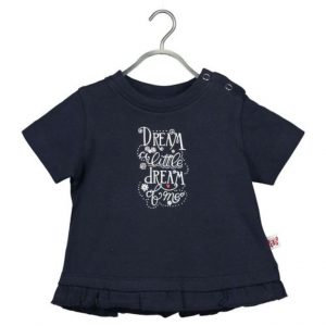 Blue Seven shortsleeve blauw butterfly
