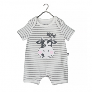 Blue Seven jumpsuit gestreept milk
