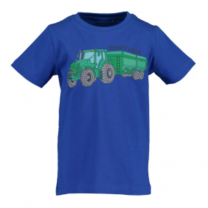Blue Seven shortsleeve blauw vehicles