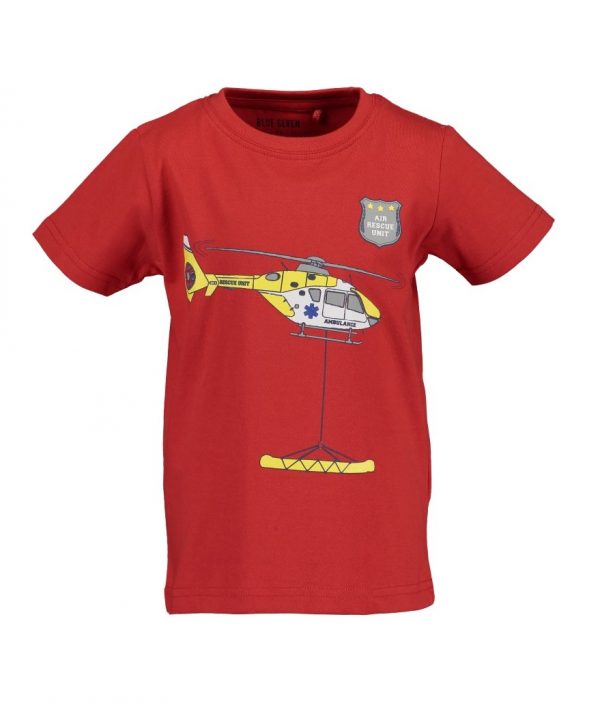 Blue Seven shortsleeve rood vehicles