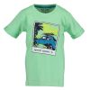 Blue Seven shortsleeve groen beach court