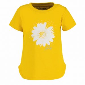 Blue Seven shortsleeve geel hello spring