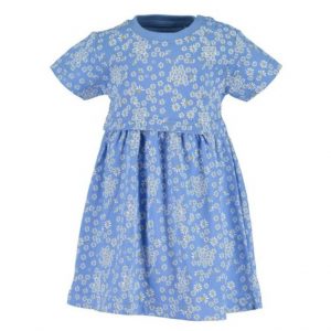 Blue Seven jurk blauw hello spring