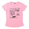 DJ DutchJeans shortsleeve neon roze