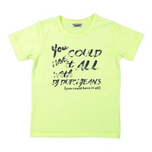 DJ DutchJeans shortsleeve neon geel