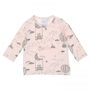 Feetje longsleeve roze sketchy