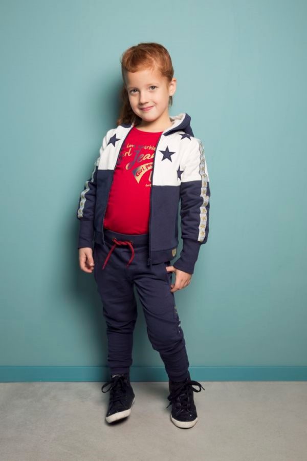 DJ DutchJeans joggingbroek sparkle shine - Afbeelding 4