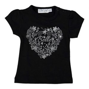 Dirkje shortsleeve zwart belle