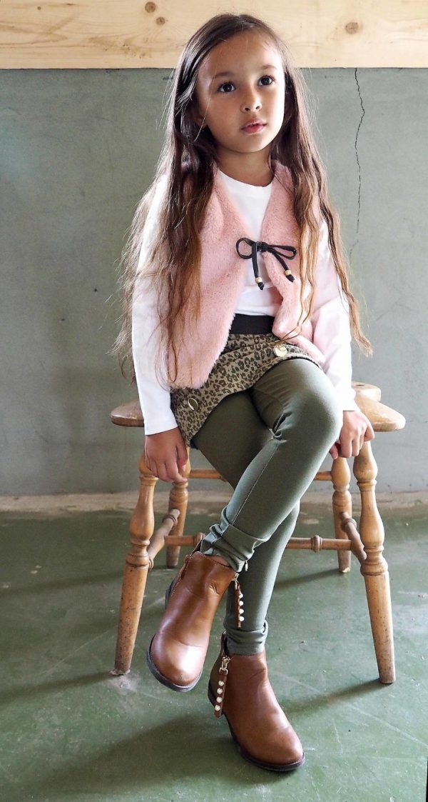 Vinrose legging Doris legergroen - Afbeelding 4