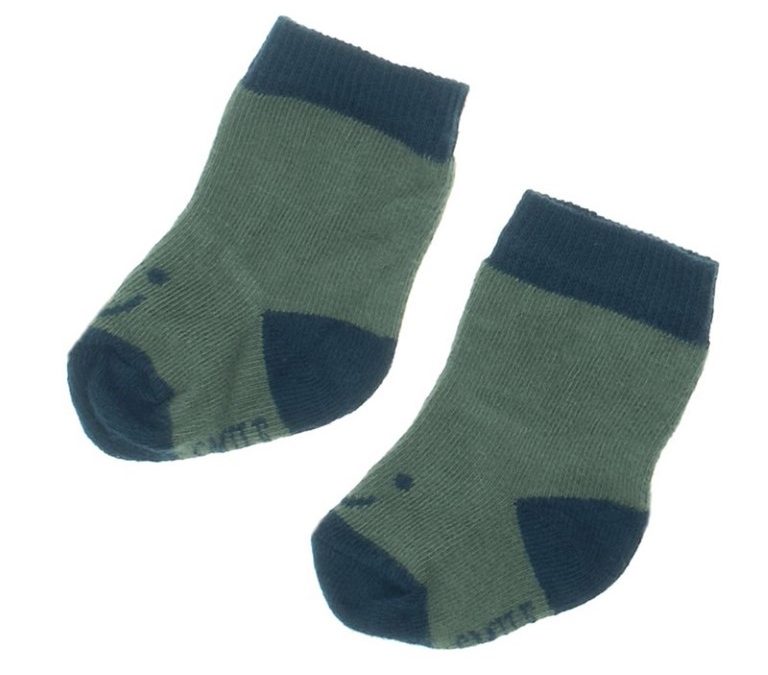 Feetje sokken groen smile
