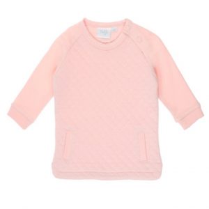 Feetje jurk roze love you