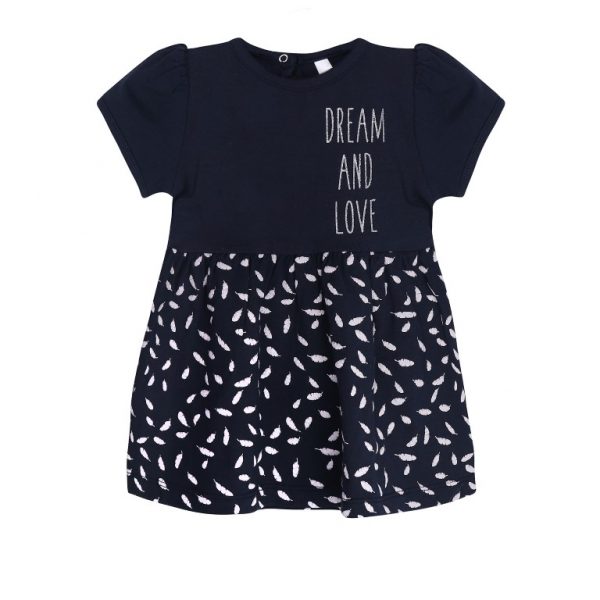 Ducky Beau jurk veren