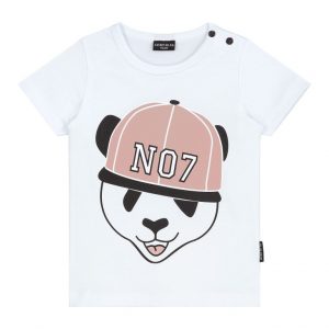 Lucky no.7 shortsleeve panda roze
