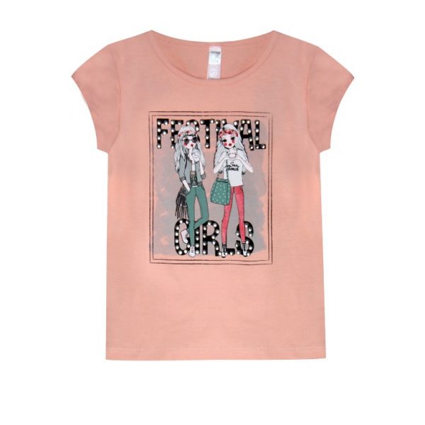 Vinrose shortsleeve coral pink