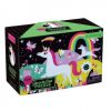 Mudpuppy glow in the dark puzzel unicorns 100 stukjes