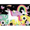 Mudpuppy glow in the dark puzzel unicorns 100 stukjes - Afbeelding 2