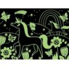 Mudpuppy glow in the dark puzzel unicorns 100 stukjes - Afbeelding 3