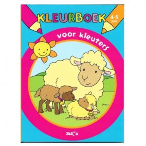 Ballon kleurboek voor kleuters