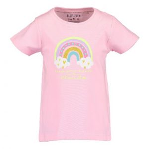 Blue Seven shortsleeve roze happy days