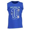Blue Seven singlet blauw soccer