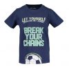 Blue Seven shortsleeve donkerblauw soccer