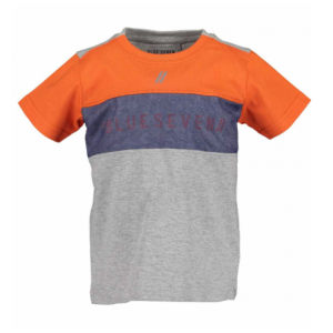 Blue Seven shortsleeve oranje