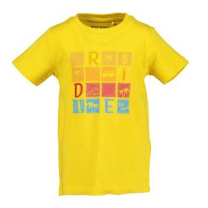Blue Seven shortsleeve geel beach boys