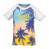 Blue Seven shortsleeve hawaii