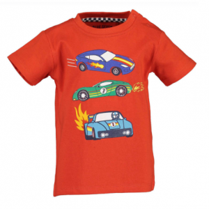 Blue Seven shortsleeve rood