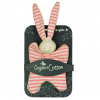 Keptin Jr. tutteldoek Rabby roze 15 cm