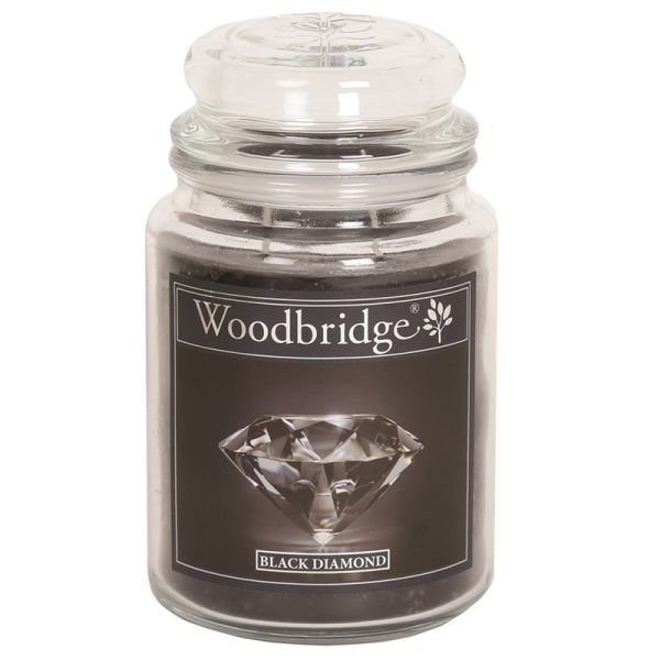 WLJ005 Woodbridge geurkaars black diamond