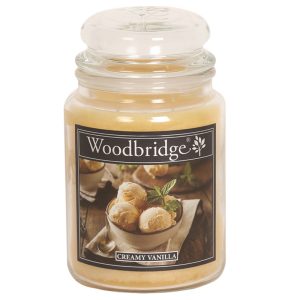 WLJ022 Woodbrige geurkaars creamy vanilla