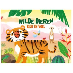 Uitg. Lantaarn - Kijk en voelboek wilde dieren