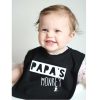 Made for little monkeys slabber papa's monkey zwart - Afbeelding 2