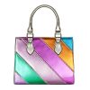 Mila tas zilver multicolor