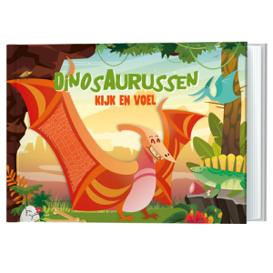Uitg. Lantaarn - Kijk en voelboek dinosaurussen
