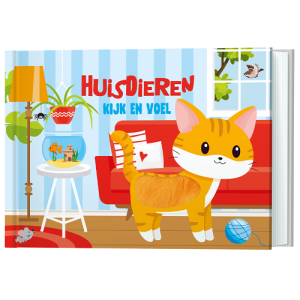 Uitg. Lantaarn - Kijk en voelboek huisdieren
