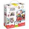 Banana Panda puzzels voertuigen in actie 3+