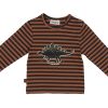 Frogs & Dogs dino park longsleeve gestreept - Afbeelding 2