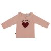 Frogs & Dogs wild about you t-shirt big heart