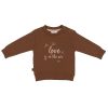 Frogs & Dogs winter flower sweater love is in the air