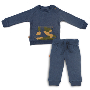 Frogs & Dogs joggingpak camo navy