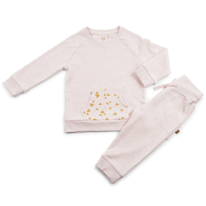 Frogs & Dogs joggingpak hearts roze